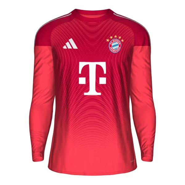 FC Bayern München Målvakt Trøye 2025/2026 Langermet Rød FC Bayern München Målvakt Trøye 2025/2026 Langermet Rød
