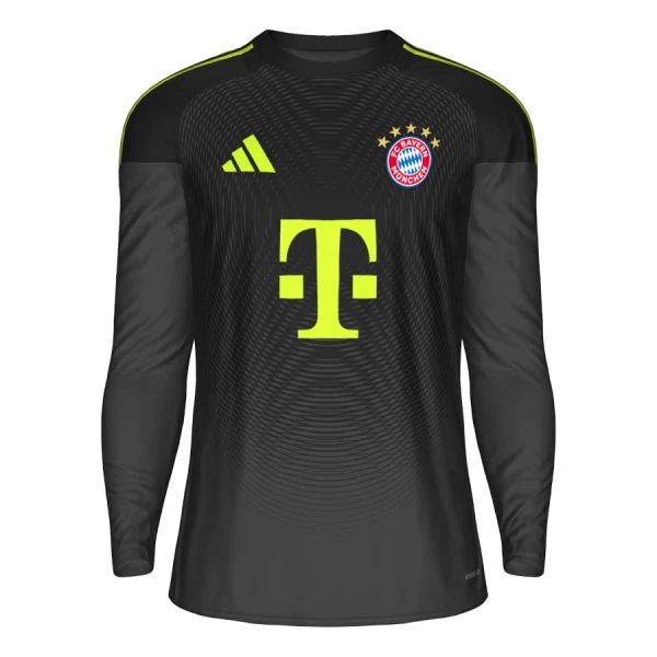 FC Bayern München Målvakt Trøye 2025/2026 Langermet Svart FC Bayern München Målvakt Trøye 2025/2026 Langermet Svart