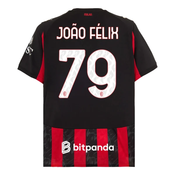 AC Milan João Félix 79 Hjemmetrøye 2025/2026 AC Milan João Félix 79 Hjemmetrøye 2025/2026