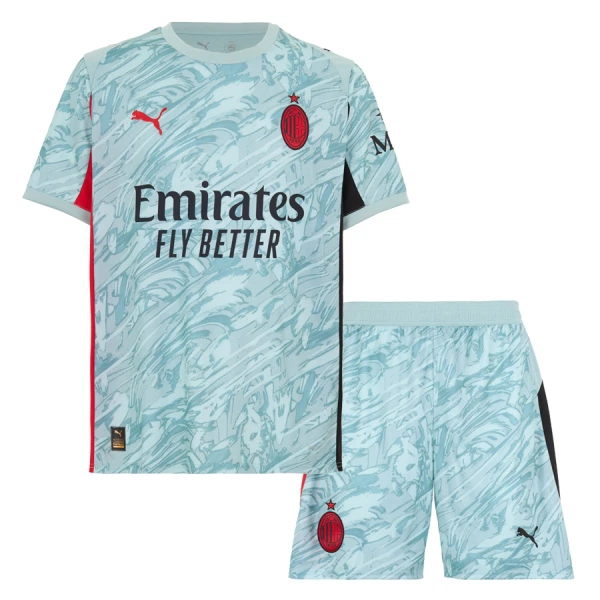 AC Milan Målvakt Trøye Barn 2025/2026 Blå AC Milan Målvakt Trøye Barn 2025/2026 Blå