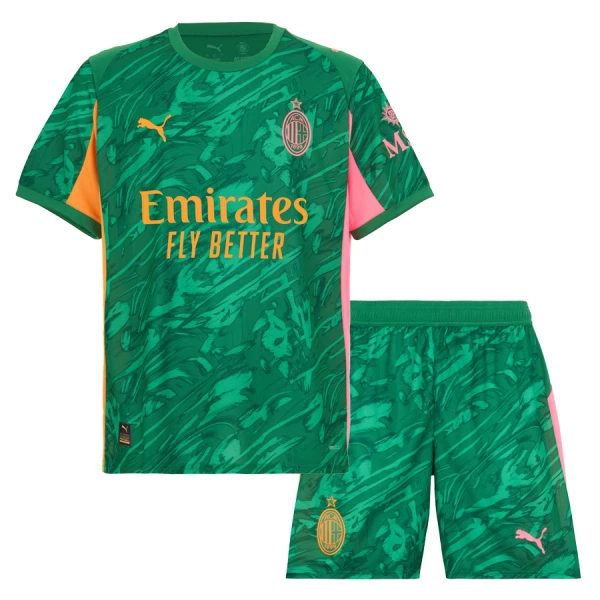AC Milan Målvakt Trøye Barn 2025/2026 Grønn AC Milan Målvakt Trøye Barn 2025/2026 Grønn