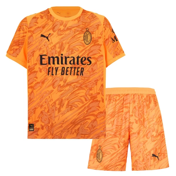 AC Milan Målvakt Trøye Barn 2025/2026 Oransje AC Milan Målvakt Trøye Barn 2025/2026 Oransje
