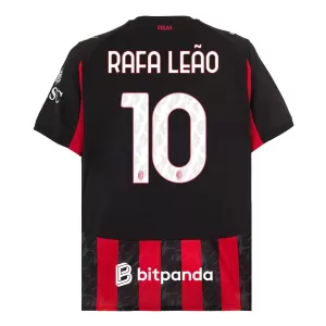 AC Milan Rafael Leão 10 Hjemmetrøye 2025/2026 AC Milan Rafael Leão 10 Hjemmetrøye 2025/2026