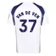 Tottenham Hotspur Van De Ven 37 Hjemmetrøye 2025/2026 Tottenham Hotspur Van De Ven 37 Hjemmetrøye 2025/2026