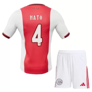 Ajax Amsterdam Amsterdam Hato 4 Hjemmetrøye Barn 2025/2026 Ajax Amsterdam Amsterdam Hato 4 Hjemmetrøye Barn 2025/2026