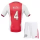 Ajax Amsterdam Amsterdam Hato 4 Hjemmetrøye Barn 2025/2026 Ajax Amsterdam Amsterdam Hato 4 Hjemmetrøye Barn 2025/2026