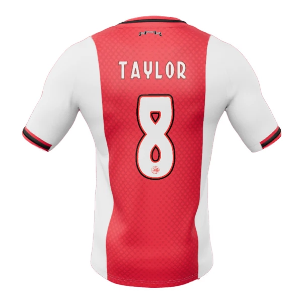Ajax Amsterdam Amsterdam Taylor 8 Hjemmetrøye 2025/2026 Ajax Amsterdam Amsterdam Taylor 8 Hjemmetrøye 2025/2026