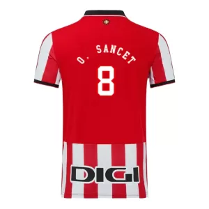 Athletic Bilbao O. Sancet 8 Hjemmetrøye 2025/2026 Athletic Bilbao O. Sancet 8 Hjemmetrøye 2025/2026