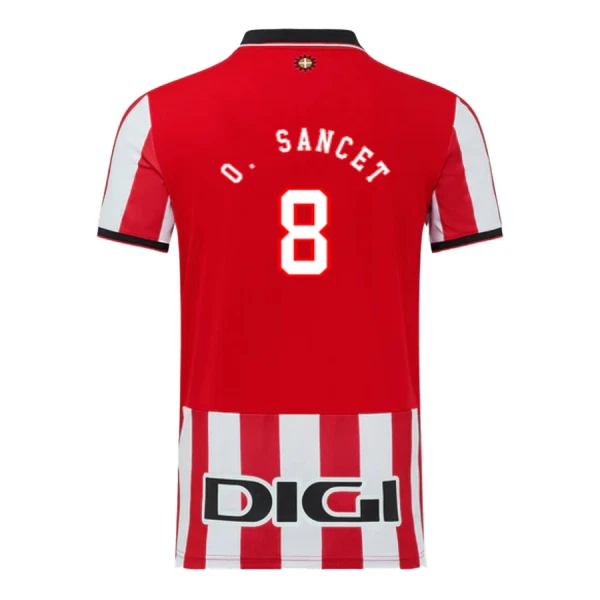 Athletic Bilbao O. Sancet 8 Hjemmetrøye 2025/2026 Athletic Bilbao O. Sancet 8 Hjemmetrøye 2025/2026