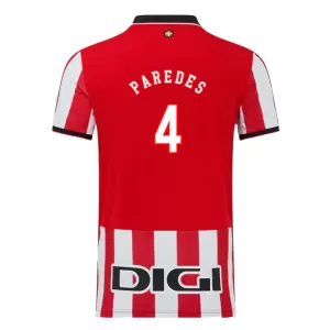Athletic Bilbao Paredes 4 Hjemmetrøye 2025/2026 Athletic Bilbao Paredes 4 Hjemmetrøye 2025/2026