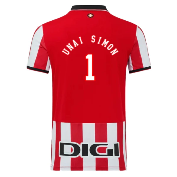 Athletic Bilbao Unai Simon 1 Hjemmetrøye 2025/2026