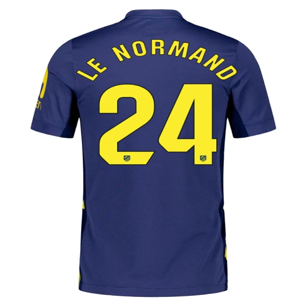 Atlético Madrid Le Normand 24 Bortetrøye 2025/2026 Atlético Madrid Le Normand 24 Bortetrøye 2025/2026