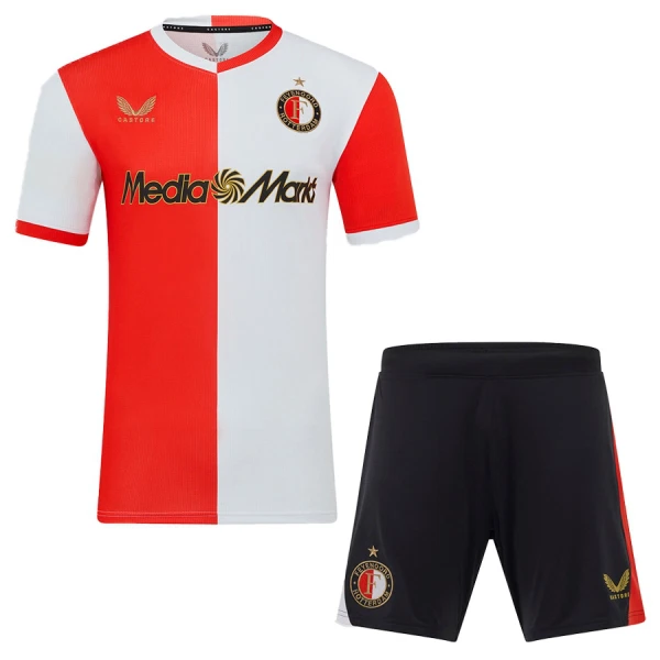 Feyenoord Rotterdam Hjemmetrøye Barn 2025/2026 Feyenoord Rotterdam Hjemmetrøye Barn 2025/2026