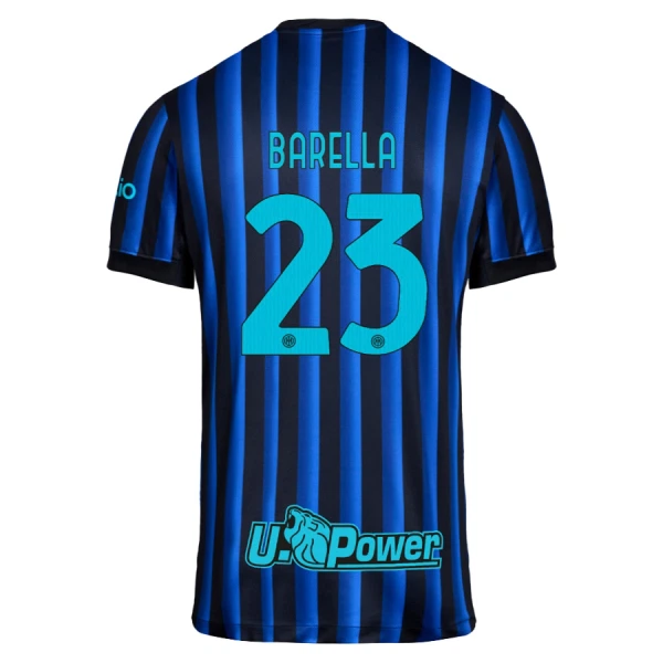 Inter Milan Barella 23 Hjemmetrøye 2025/2026 Inter Milan Barella 23 Hjemmetrøye 2025/2026