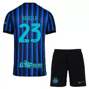 Inter Milan Barella 23 Hjemmetrøye Barn 2025/2026 Inter Milan Barella 23 Hjemmetrøye Barn 2025/2026
