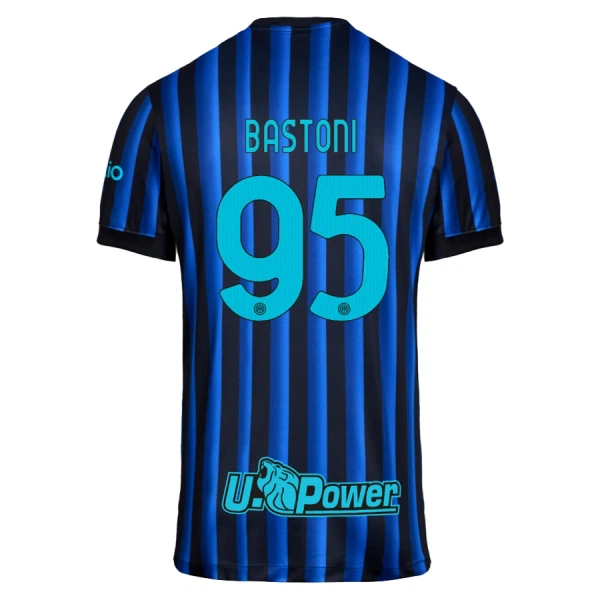 Inter Milan Bastoni 95 Hjemmetrøye 2025/2026 Inter Milan Bastoni 95 Hjemmetrøye 2025/2026