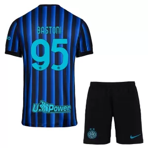 Inter Milan Bastoni 95 Hjemmetrøye Barn 2025/2026 Inter Milan Bastoni 95 Hjemmetrøye Barn 2025/2026