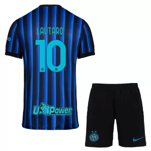 Inter Milan Lautaro Martínez 10 Hjemmetrøye Barn 2025/2026 Inter Milan Lautaro Martínez 10 Hjemmetrøye Barn 2025/2026