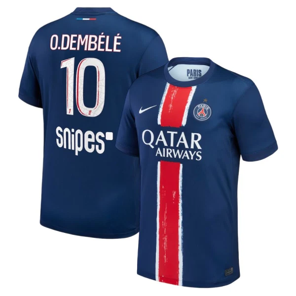 Paris Saint-Germain 1 Star Ousmane Dembélé 10 Hjemmetrøye 2024/2025