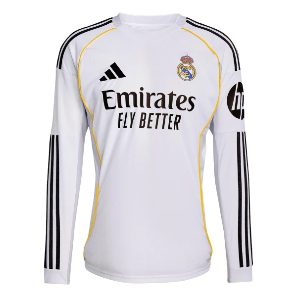 Real Madrid Hjemmetrøye 2025/2026 Langermet Real Madrid Hjemmetrøye 2025/2026 Langermet