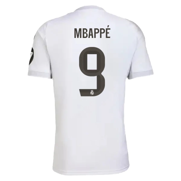 Real Madrid Kylian Mbappé 9 Hjemmetrøye 2025/2026 Real Madrid Kylian Mbappé 9 Hjemmetrøye 2025/2026