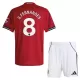 Manchester United Bruno Fernandes 8 Hjemmetrøye Barn 2025/2026 Manchester United Bruno Fernandes 8 Hjemmetrøye Barn 2025/2026