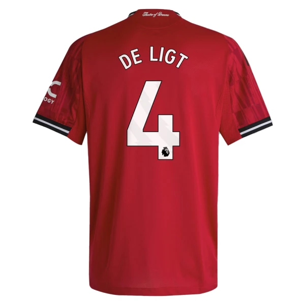 Manchester United De Ligt 4 Hjemmetrøye 2025/2026 Manchester United De Ligt 4 Hjemmetrøye 2025/2026