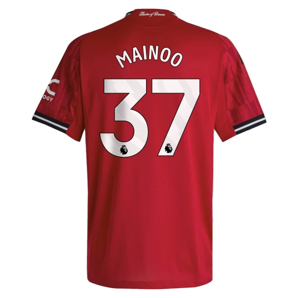 Manchester United Mainoo 37 Hjemmetrøye 2025/2026 Manchester United Mainoo 37 Hjemmetrøye 2025/2026