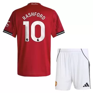 Manchester United Marcus Rashford 10 Hjemmetrøye Barn 2025/2026