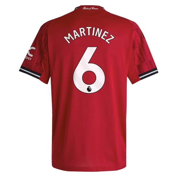 Manchester United Martinez 6 Hjemmetrøye 2025/2026 Manchester United Martinez 6 Hjemmetrøye 2025/2026
