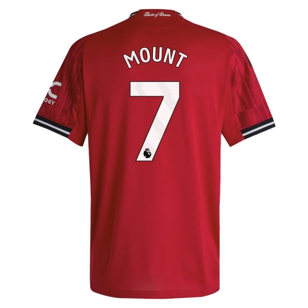 Manchester United Mason Mount 7 Hjemmetrøye 2025/2026 Manchester United Mason Mount 7 Hjemmetrøye 2025/2026