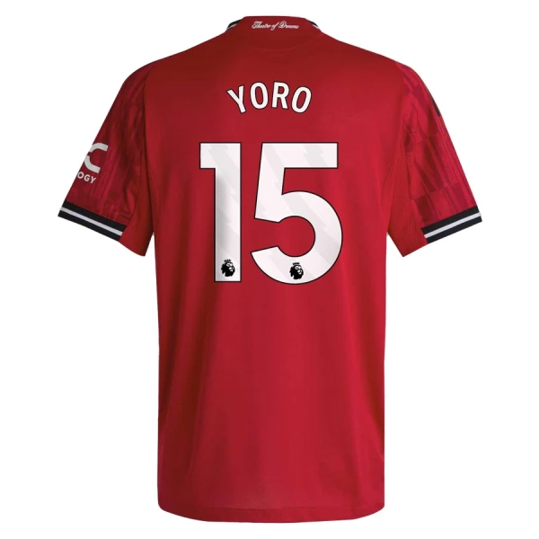 Manchester United Yoro 15 Hjemmetrøye 2025/2026 Manchester United Yoro 15 Hjemmetrøye 2025/2026