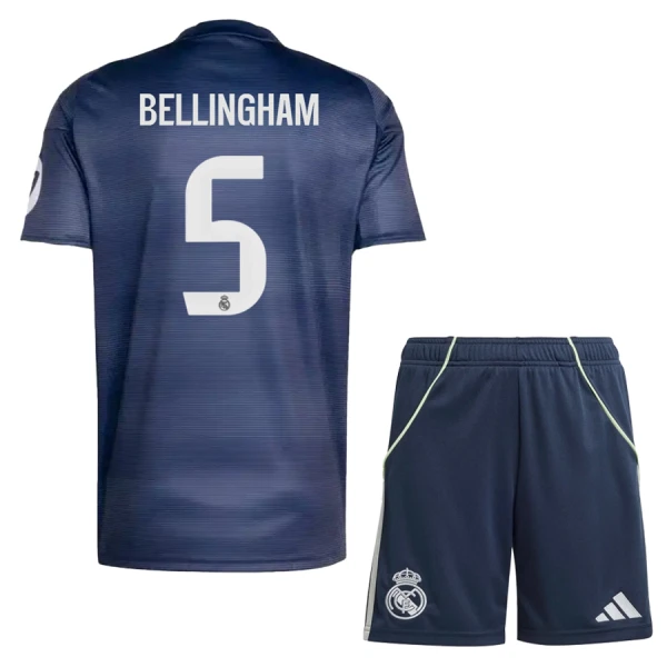 Real Madrid Jude Bellingham 5 Bortetrøye Barn 2025/2026 Real Madrid Jude Bellingham 5 Bortetrøye Barn 2025/2026