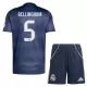 Real Madrid Jude Bellingham 5 Bortetrøye Barn 2025/2026 Real Madrid Jude Bellingham 5 Bortetrøye Barn 2025/2026