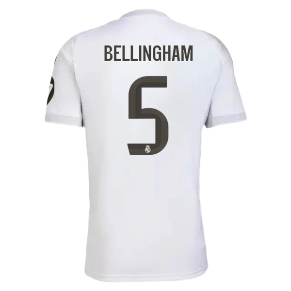 Real Madrid Jude Bellingham 5 Hjemmetrøye 2025/2026 Real Madrid Jude Bellingham 5 Hjemmetrøye 2025/2026