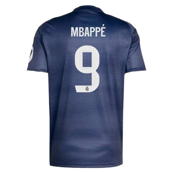Real Madrid Kylian Mbappé 9 Bortetrøye 2025/2026 Real Madrid Kylian Mbappé 9 Bortetrøye 2025/2026