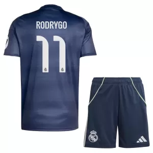 Real Madrid Rodrygo Goes 11 Bortetrøye Barn 2025/2026