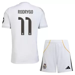 Real Madrid Rodrygo Goes 11 Hjemmetrøye Barn 2025/2026 Real Madrid Rodrygo Goes 11 Hjemmetrøye Barn 2025/2026