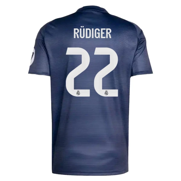 Real Madrid Rudiger 22 Bortetrøye 2025/2026 Real Madrid Rudiger 22 Bortetrøye 2025/2026