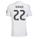Real Madrid Rudiger 22 Hjemmetrøye 2025/2026 Real Madrid Rudiger 22 Hjemmetrøye 2025/2026