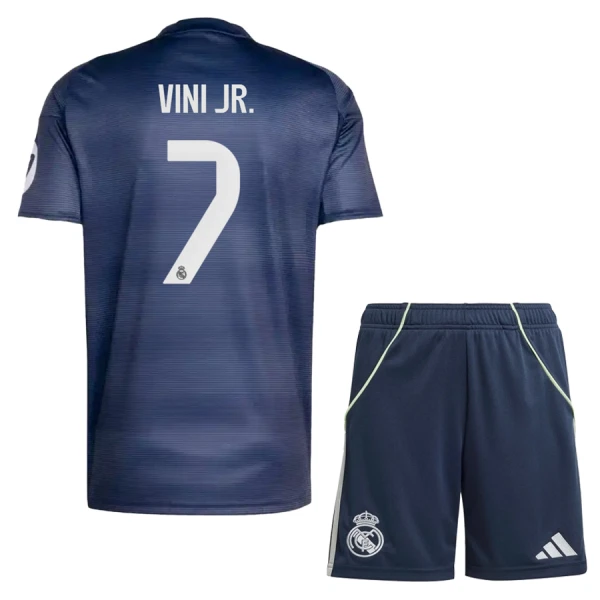 Real Madrid Vinicius Junior 7 Bortetrøye Barn 2025/2026 Real Madrid Vinicius Junior 7 Bortetrøye Barn 2025/2026