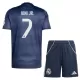 Real Madrid Vinicius Junior 7 Bortetrøye Barn 2025/2026 Real Madrid Vinicius Junior 7 Bortetrøye Barn 2025/2026