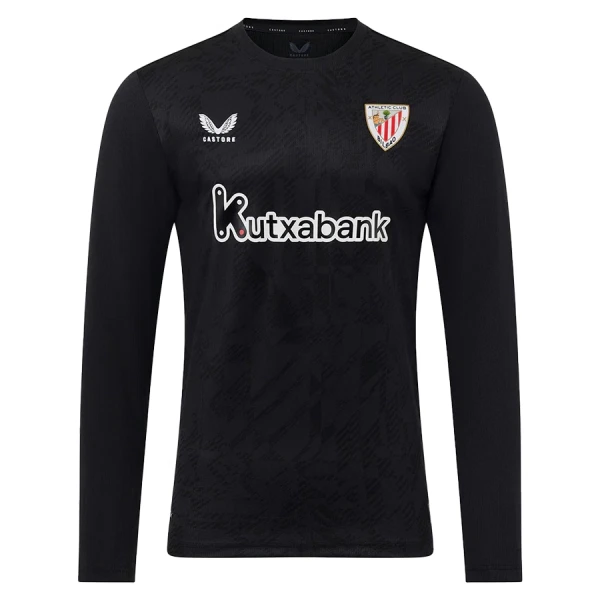 Athletic Bilbao Målvakt Trøye 2025/2026 Langermet Svart Athletic Bilbao Målvakt Trøye 2025/2026 Langermet Svart