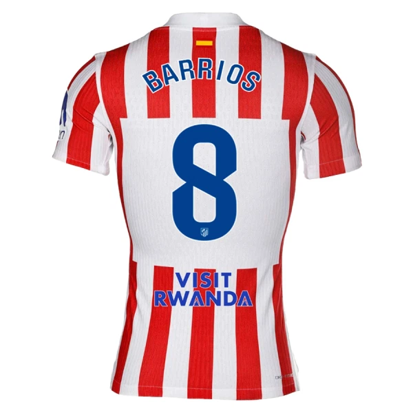 Atlético Madrid Barrios 8 Hjemmetrøye 2025/2026 Atlético Madrid Barrios 8 Hjemmetrøye 2025/2026