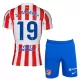 Atlético Madrid Julián Álvarez 19 Hjemmetrøye Barn 2025/2026