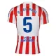 Atlético Madrid Rodrigo de Paul 5 Hjemmetrøye 2025/2026 Atlético Madrid Rodrigo de Paul 5 Hjemmetrøye 2025/2026