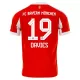 FC Bayern München Alphonso Davies 19 Hjemmetrøye 2025/2026 FC Bayern München Alphonso Davies 19 Hjemmetrøye 2025/2026