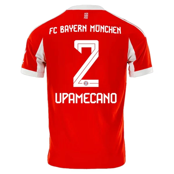 FC Bayern München Dayot Upamecano 2 Hjemmetrøye 2025/2026 FC Bayern München Dayot Upamecano 2 Hjemmetrøye 2025/2026