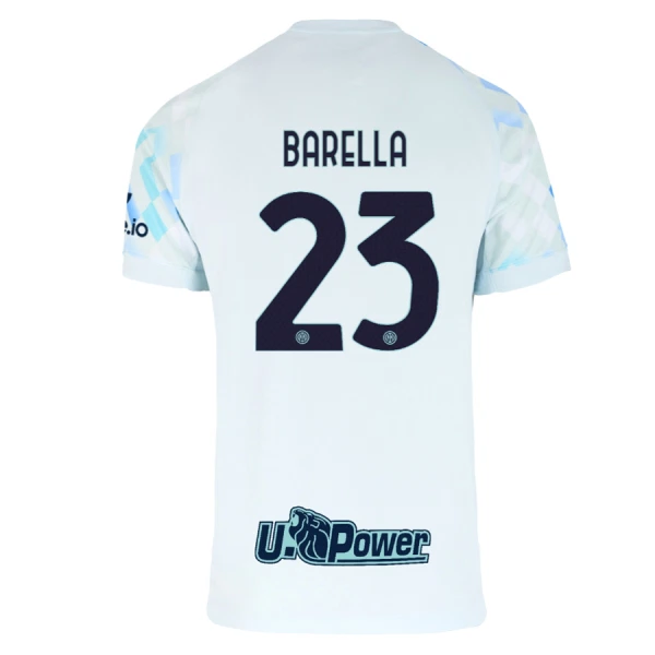 Inter Milan Barella 23 Bortetrøye 2025/2026 Inter Milan Barella 23 Bortetrøye 2025/2026