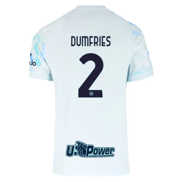 Inter Milan Dumfries 2 Bortetrøye 2025/2026 Inter Milan Dumfries 2 Bortetrøye 2025/2026
